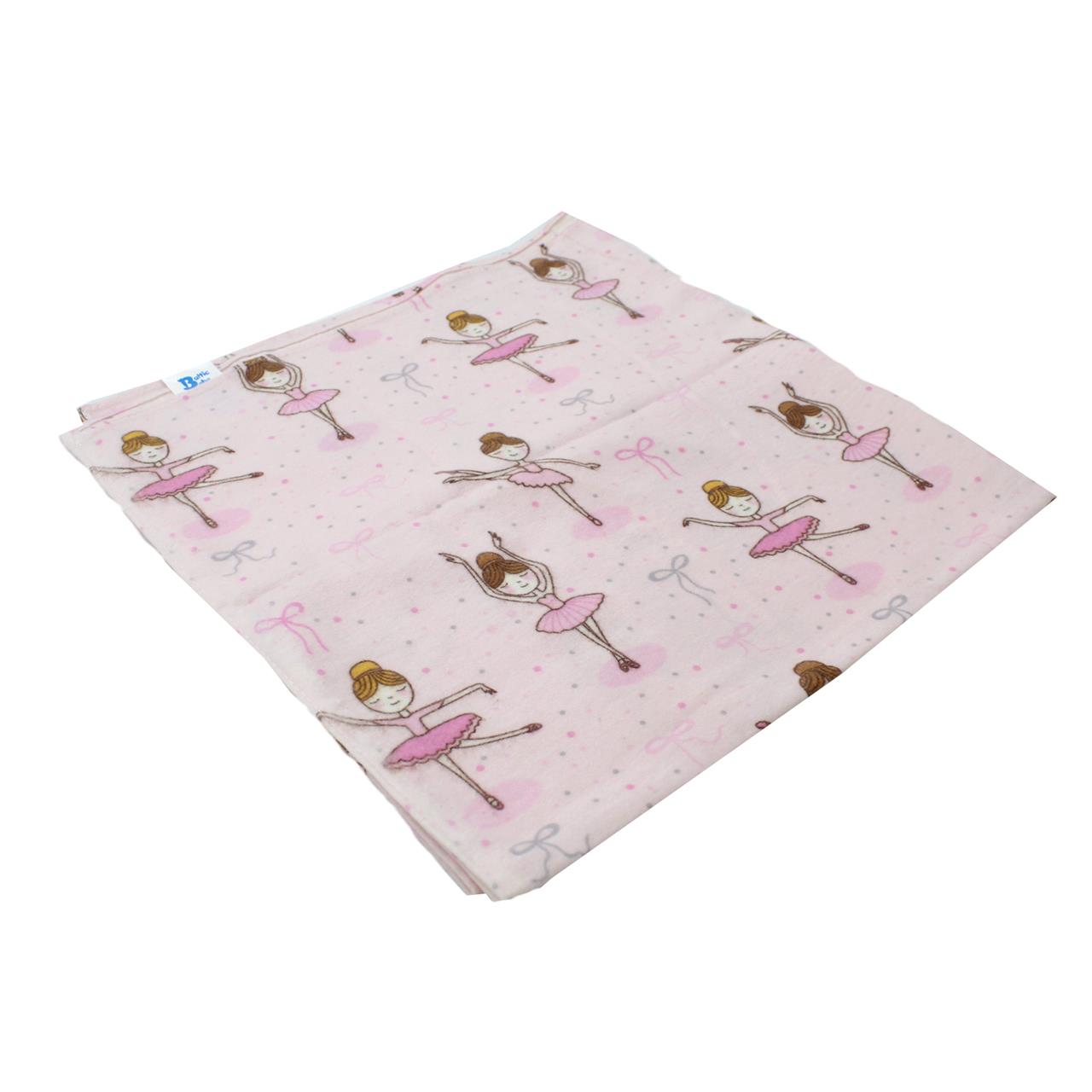 Poza Scutec Bumbac, Refolosibil, Roz, Fete, Printesa - BL412 [2]