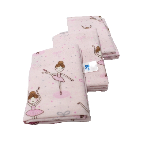 Poza Scutec Bumbac, Refolosibil, Roz, Fete, Printesa - BL412 [1]