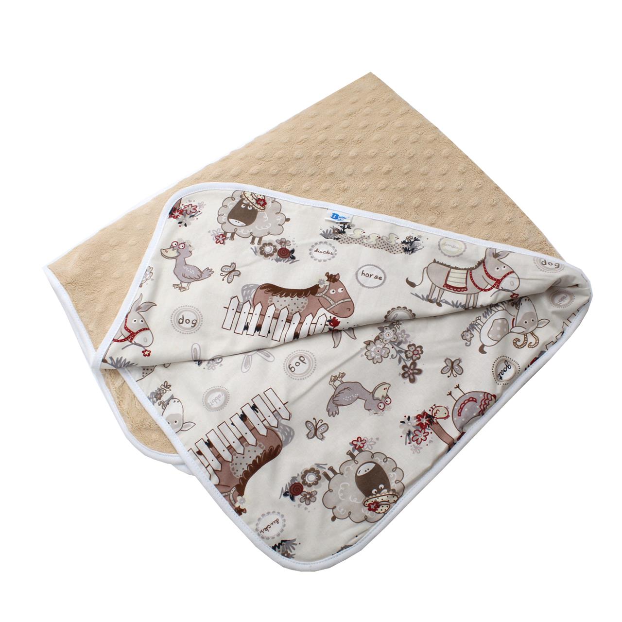 Poza Paturica Multicolor, Microfibra, 0 +, Ferma - BL423 [1]