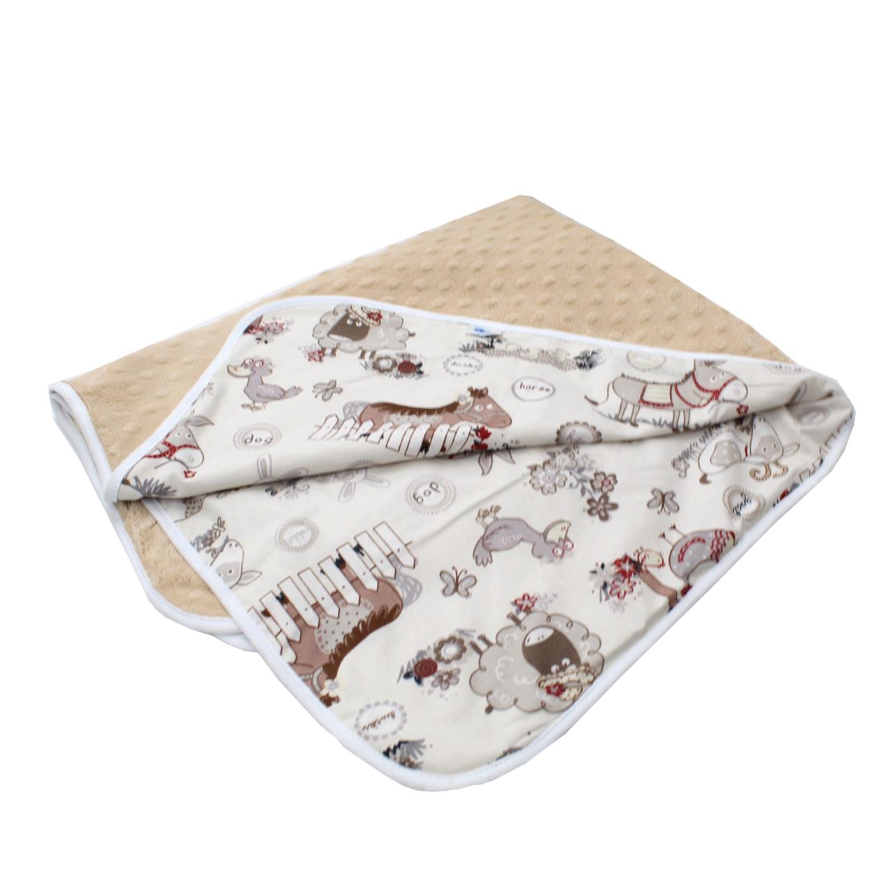 Poza Paturica Multicolor, Microfibra, 0 +, Ferma - BL423 [2]