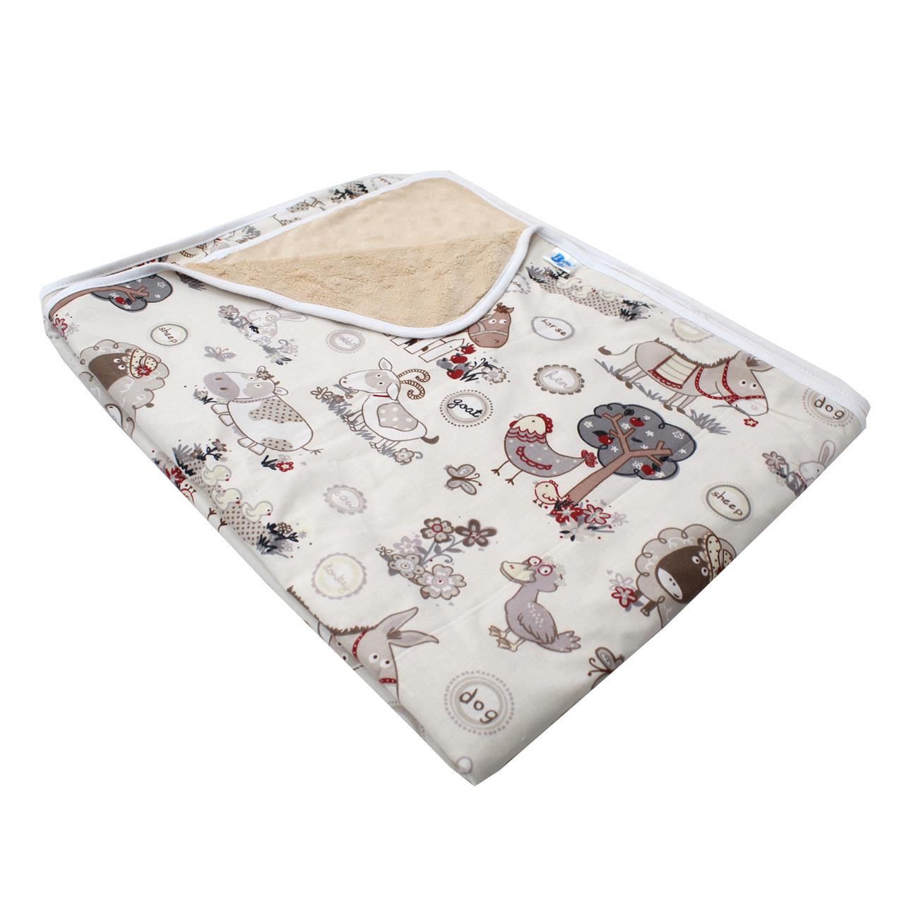 Poza Paturica Multicolor, Microfibra, 0 +, Ferma - BL423 [3]