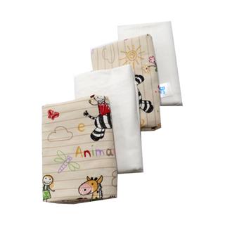 Poza Scutec Bumbac, Refolosibil, Crem, Baieti, Desen - BL427 [1]