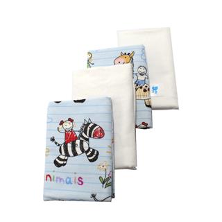 Poza Scutec Bumbac, Refolosibil, Bleu, Baieti, Desen - BL428 [1]