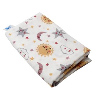 Poza Scutec Bumbac, Refolosibil, Mulicolor, Fete, Soare - BL433 [1]