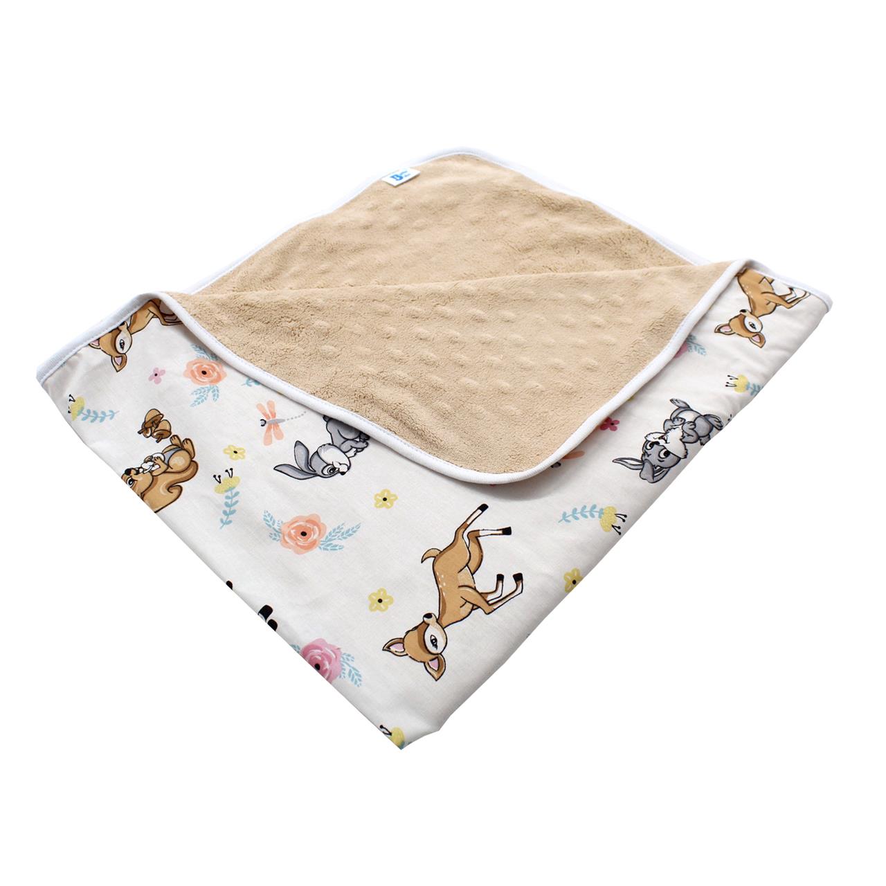 Poza Paturica Multicolor, Microfibra, 0 +, Caprioara - BL446 [1]