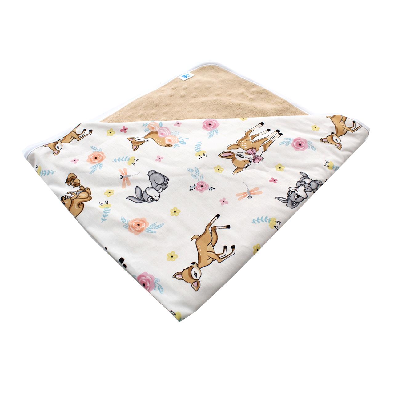 Poza Paturica Multicolor, Microfibra, 0 +, Caprioara - BL446 [3]