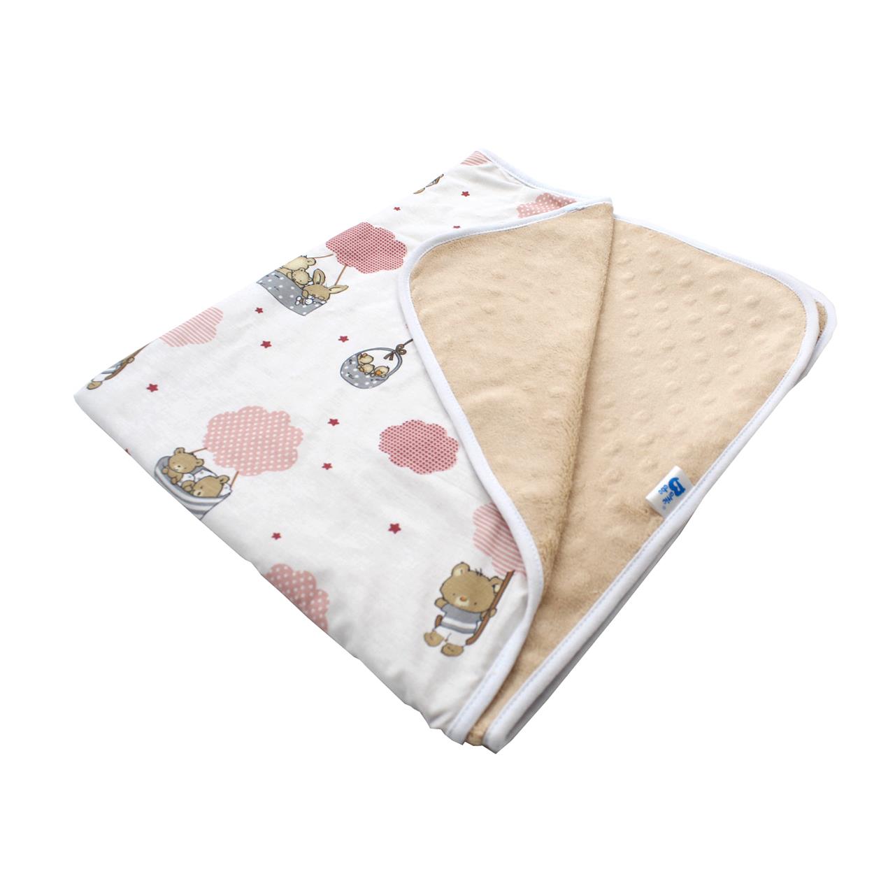 Poza Paturica Multicolor, Microfibra, 0 +, Ursulet - BL447 [2]