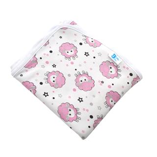 Poza Paturica Alb/Roz, Bumbac, 0 +, Oite - BL451S [1]