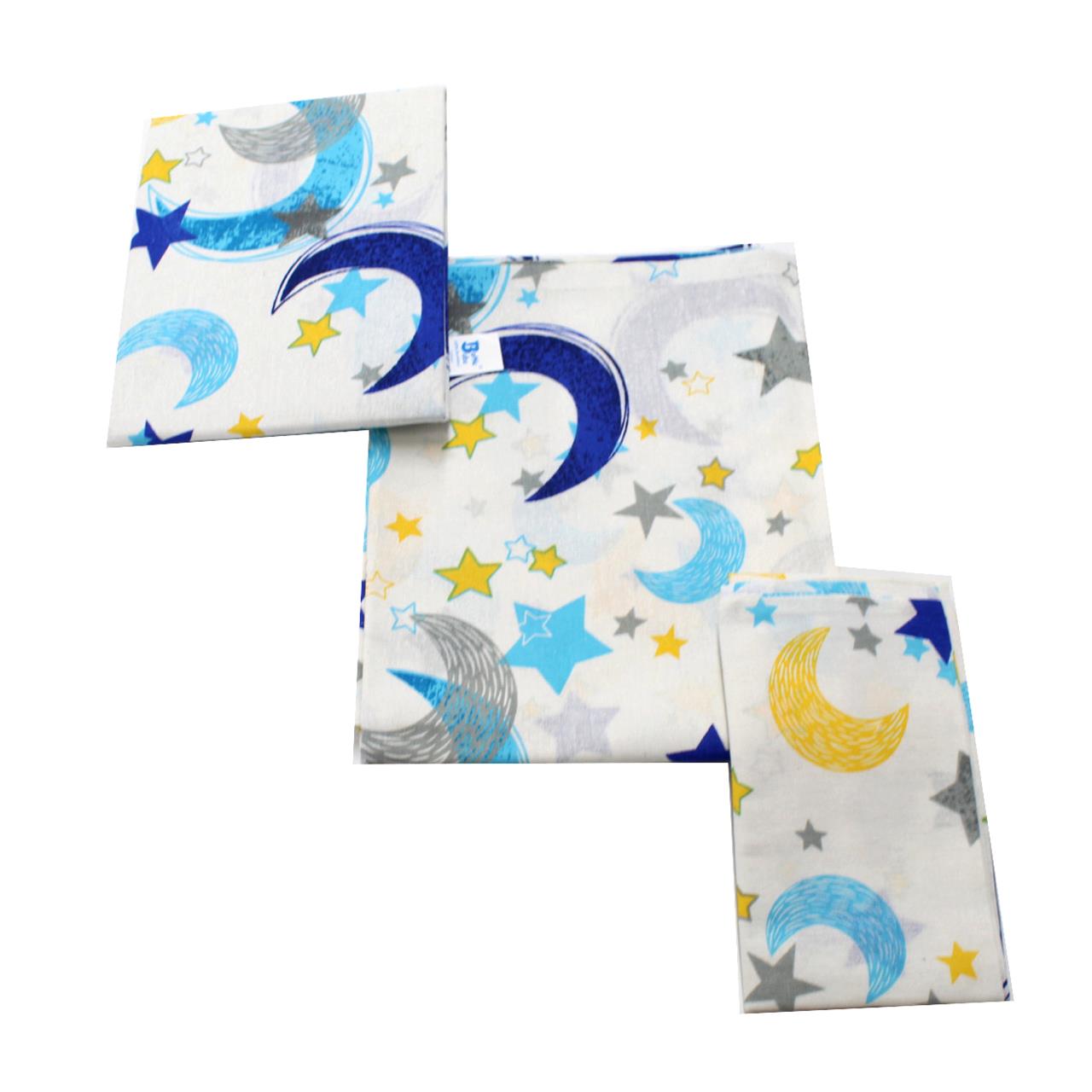 Poza Set Lenjerie Multicolor, Bumbac, 3, Baieti, Stele, Capse - BL457 [3]