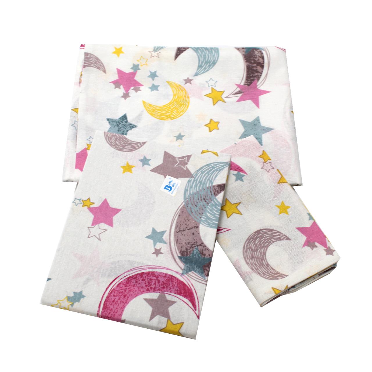 Poza Set Lenjerie Multicolor, Bumbac, 3, Fete, Stele, Capse - BL458 [3]