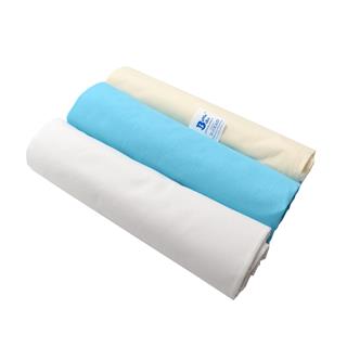 Poza Cearceaf Alb/Bleu/Ivory, Bumbac, 3 x Cearceaf, Universal, Banda elastica - BL474 [1]