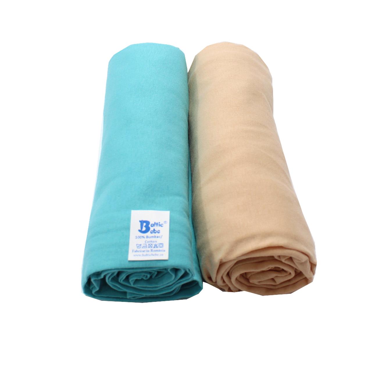 Poza Cearceaf Bumbac, 2 x Cearceaf, Universal, Banda elastica - BL482 [3]