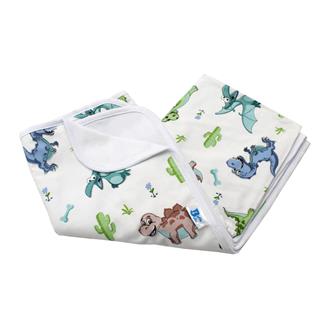 Poza Paturica Multicolor, Bumbac, 0 +, Dinozaur - BL497 [1]