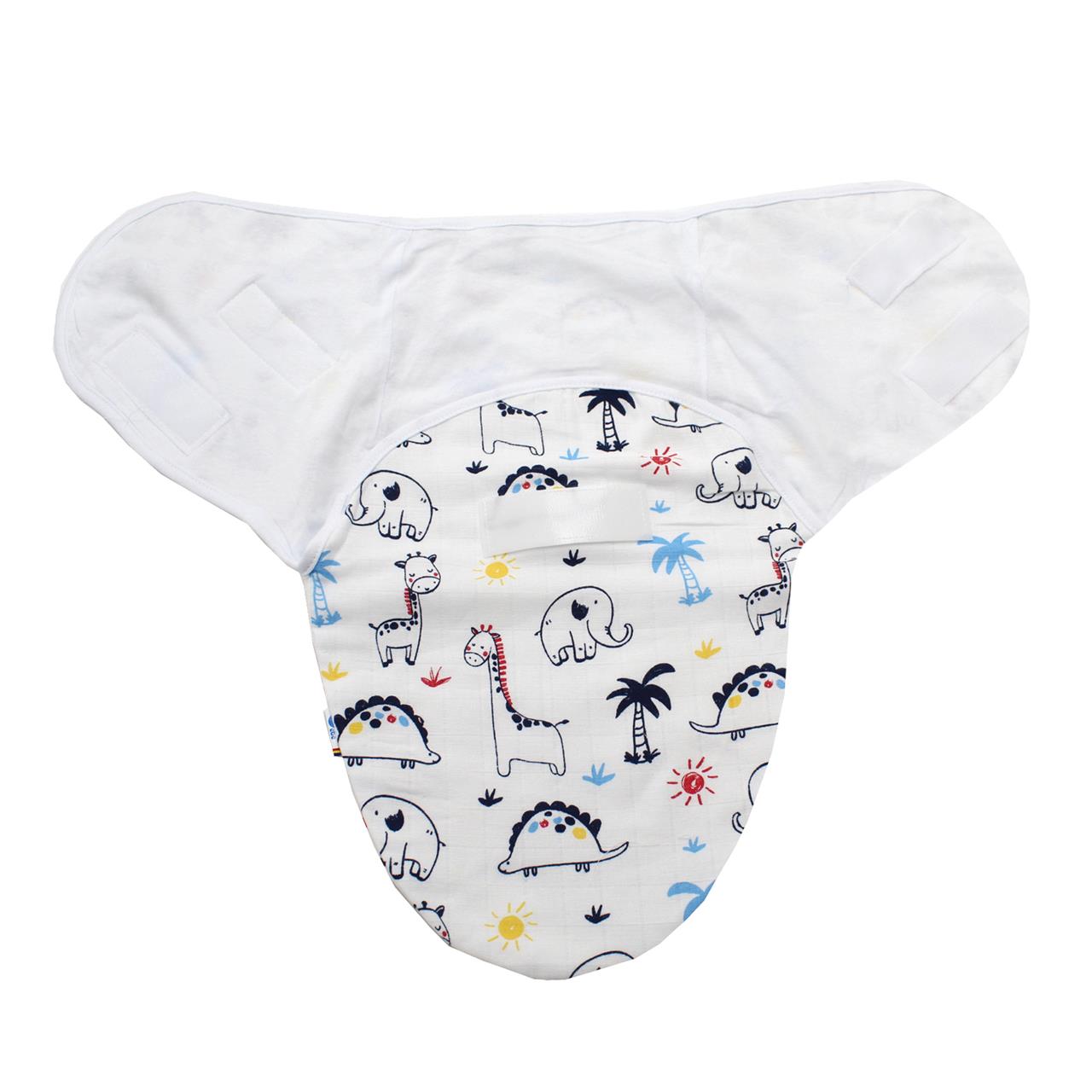 Poza Sistem Infasare Bumbac Muselina, Alb, Dragon - BL506 [3]