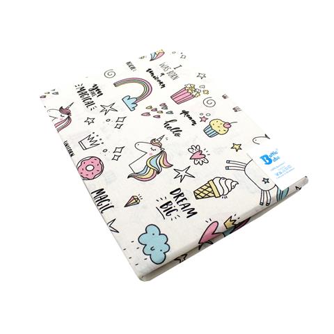 Poza Cearceaf Alb, Bumbac, Animale, Banda elastica - BL524 [1]