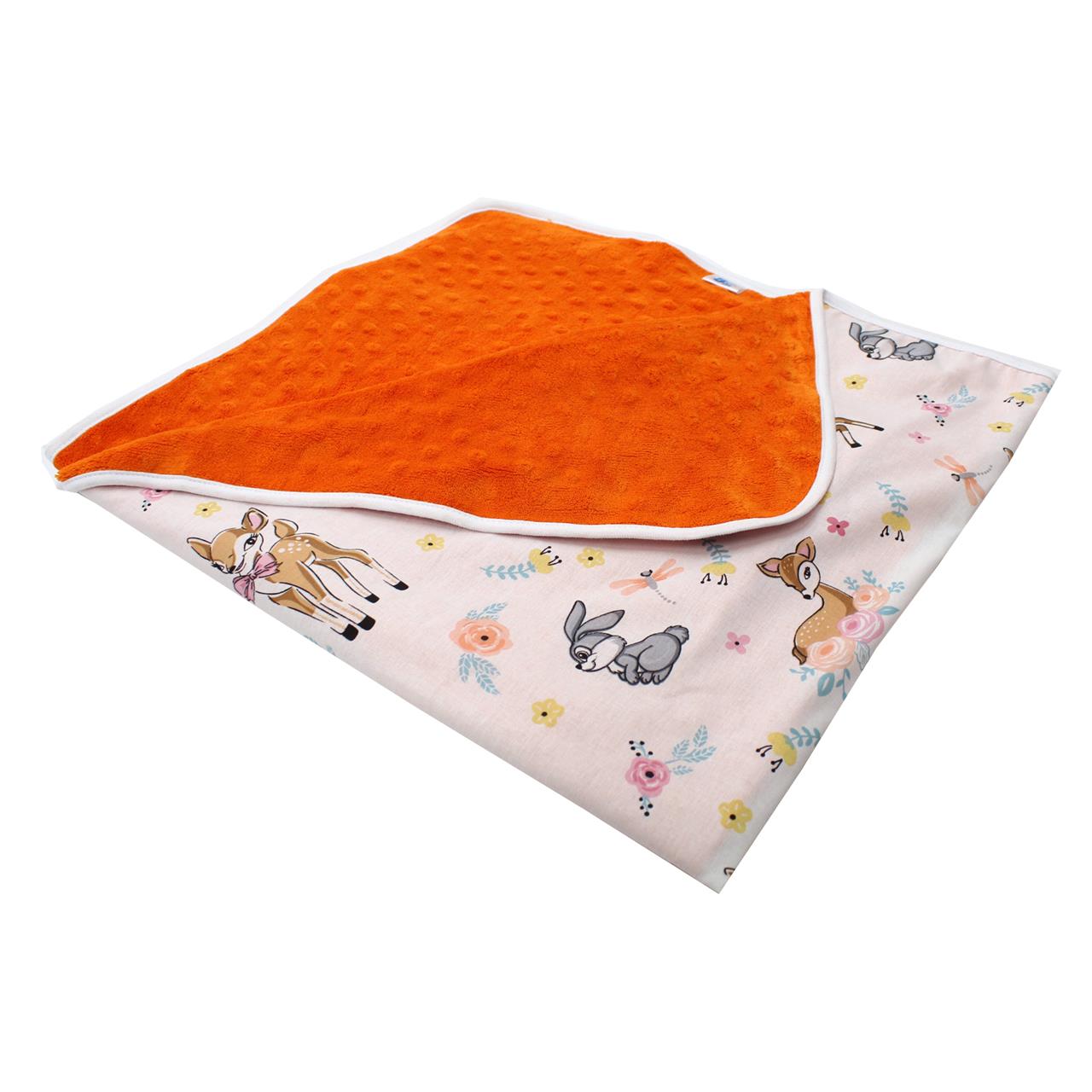 Poza Paturica Portocaliu, Poliester, 0 +, Caprioara - BL537 [3]