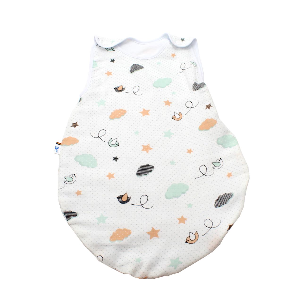 Poza Sac Dormit Alb, Bumbac, Pasarele - BL547 [1]