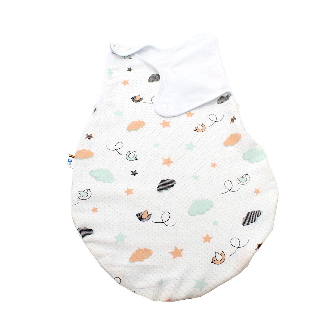 Poza Sac Dormit Alb, Bumbac, Pasarele - BL547 [2]