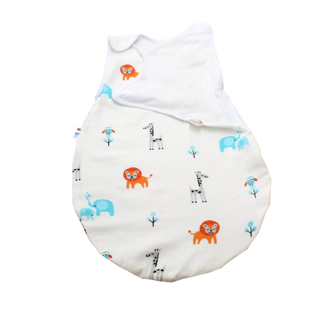 Poza Sac Dormit Alb, Bumbac, Animale - BL549 [2]