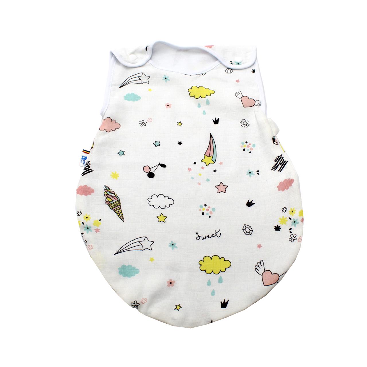 Poza Sac Dormit Alb, Bumbac, Inghetata - BL550 [1]