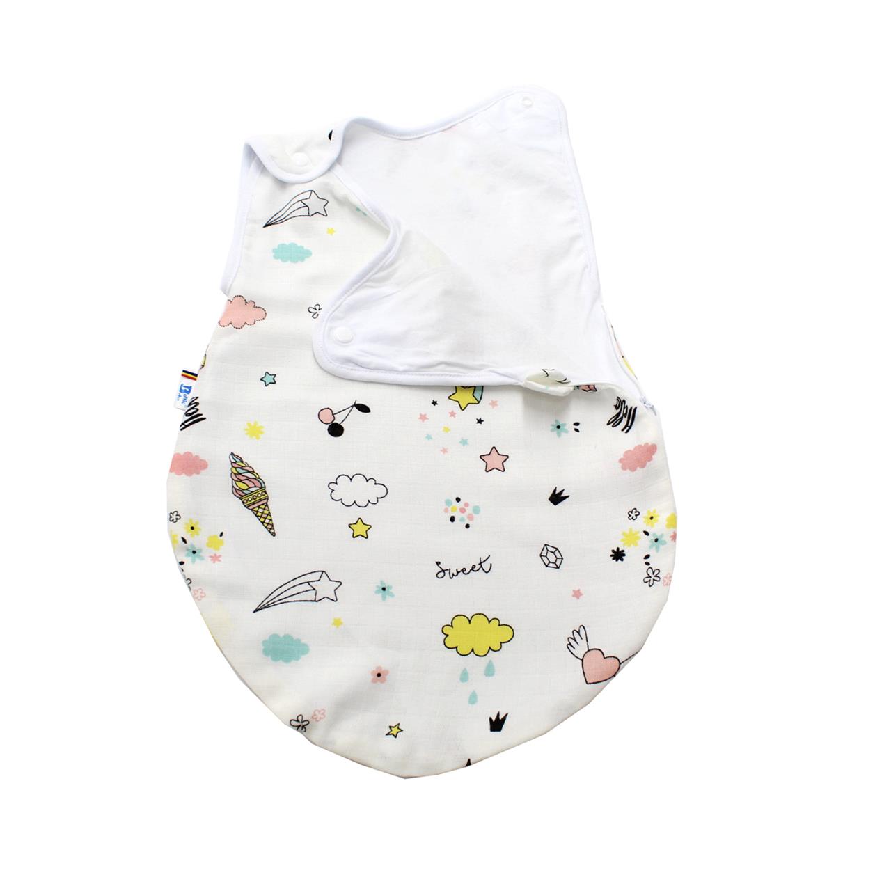 Poza Sac Dormit Alb, Bumbac, Inghetata - BL550 [2]