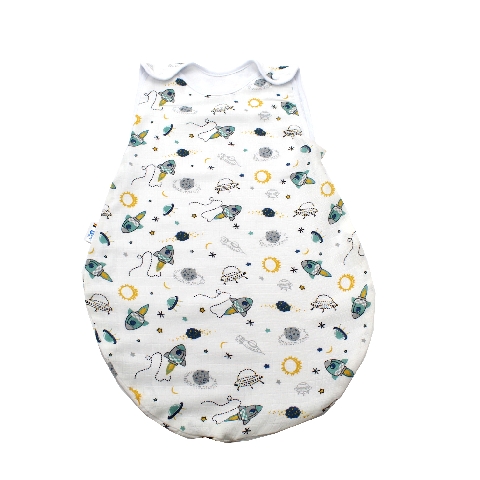 Poza Sac Dormit Alb, Bumbac, Planete - BL551 [1]