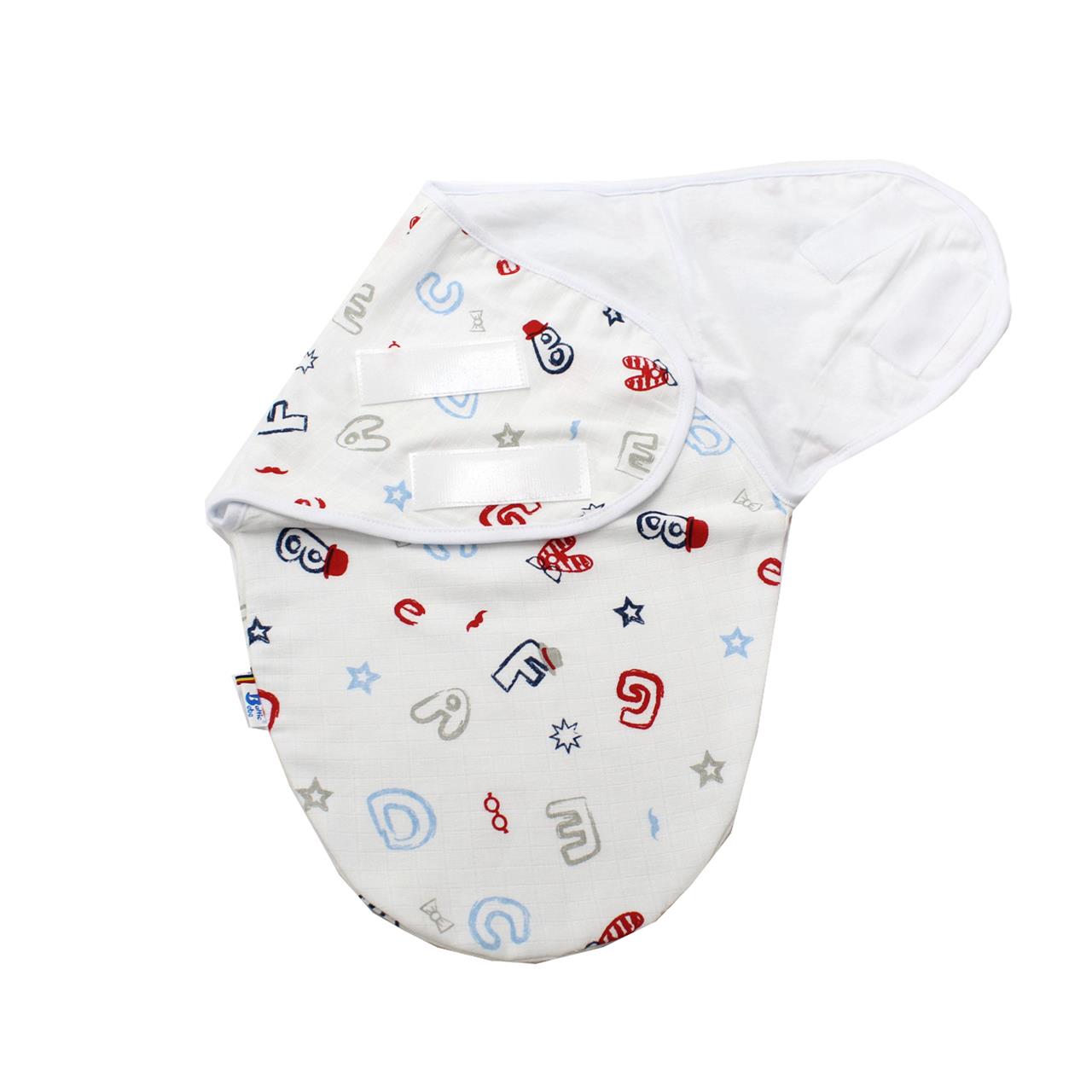 Poza Sistem Infasare Bumbac, Alb/Albastru, Litere - BL553 [2]