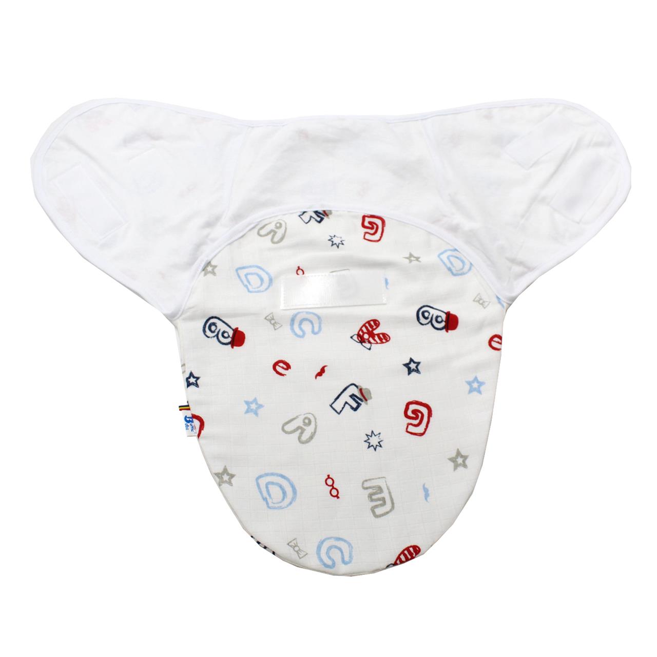 Poza Sistem Infasare Bumbac, Alb/Albastru, Litere - BL553 [3]