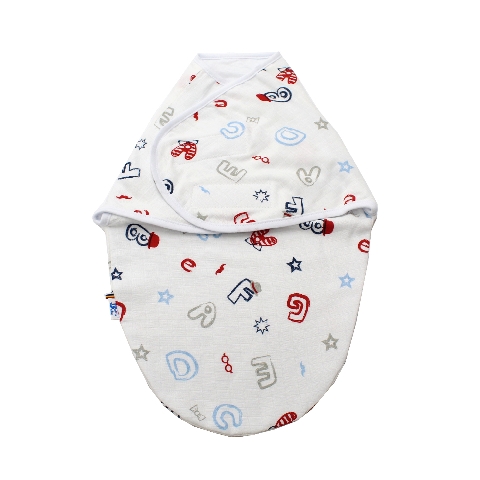 Poza Sistem Infasare Bumbac, Alb/Albastru, Litere - BL553 [1]