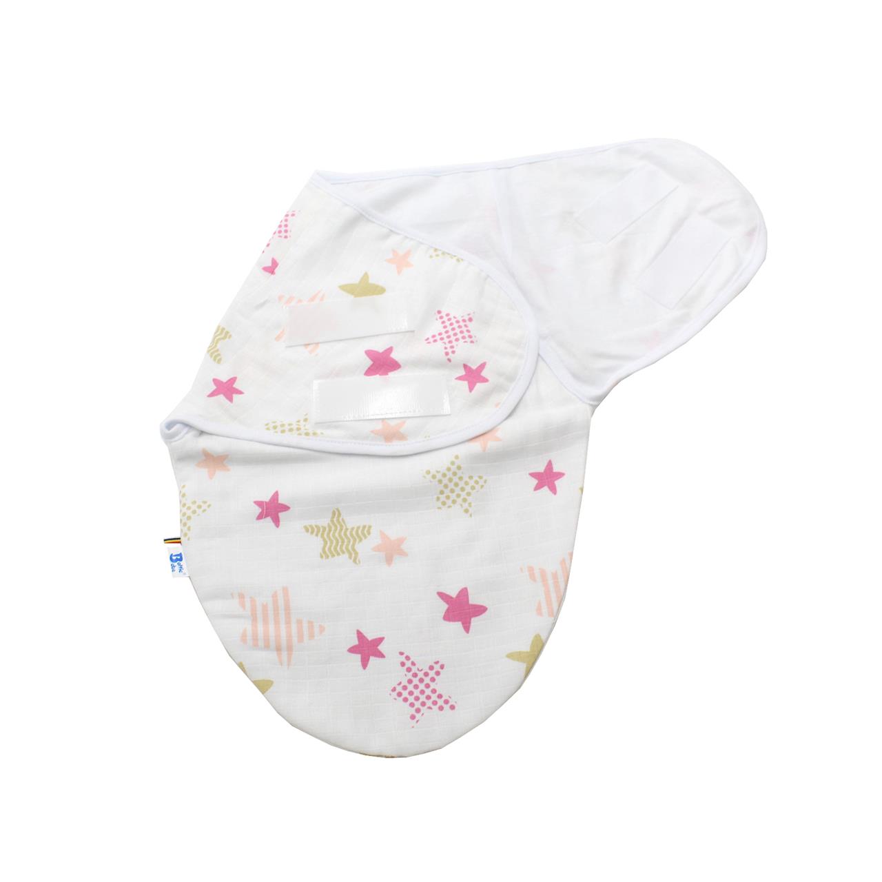 Poza Sistem Infasare Bumbac, Alb/Roz, Stars - BL559 [2]