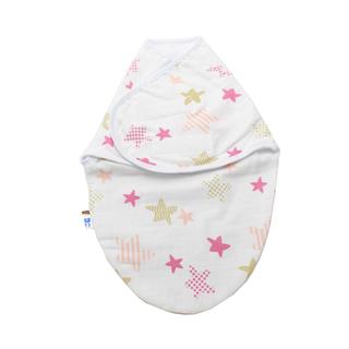 Poza Sistem Infasare Bumbac, Alb/Roz, Stars - BL559 [1]