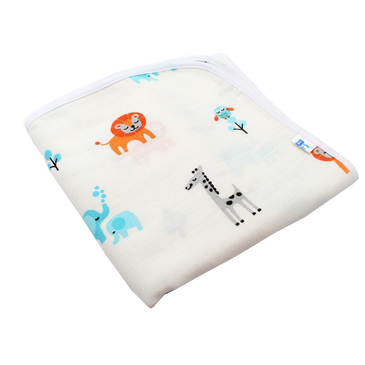 Poza Paturica Alb, Bumbac, 0 +, Leu - BL563S [1]