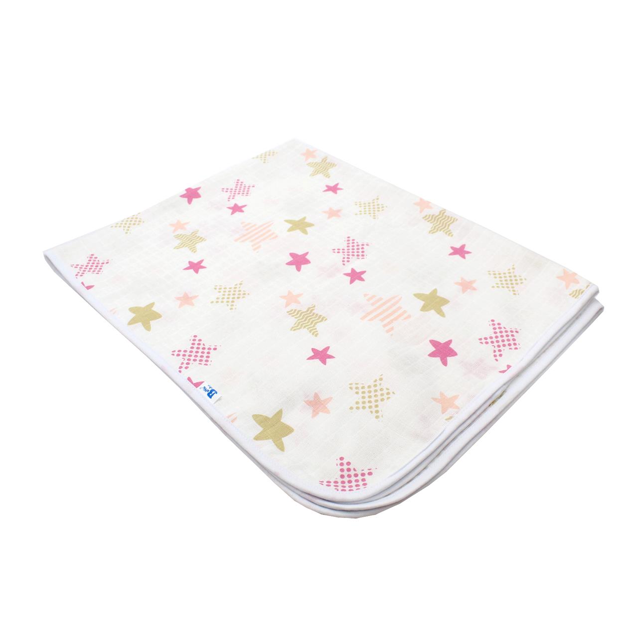 Poza Paturica Alb, Bumbac, 0 +, Stele - BL564 [3]