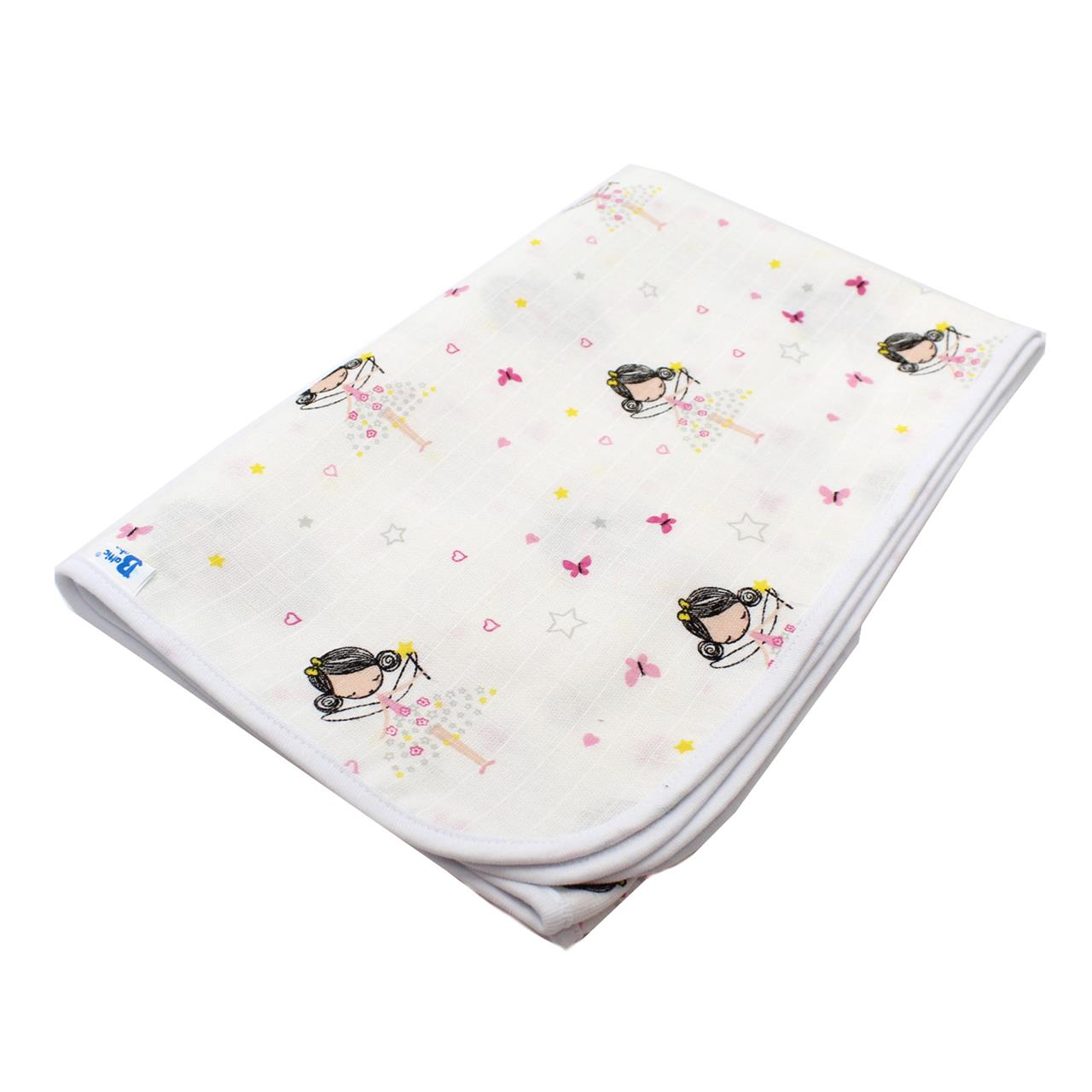 Poza Paturica Alb, Bumbac, 0 +, Printesa - BL565S [3]