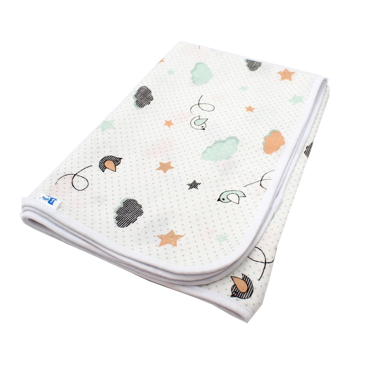 Poza Paturica Alb, Bumbac, 0 +, Pasarele - BL570 [2]