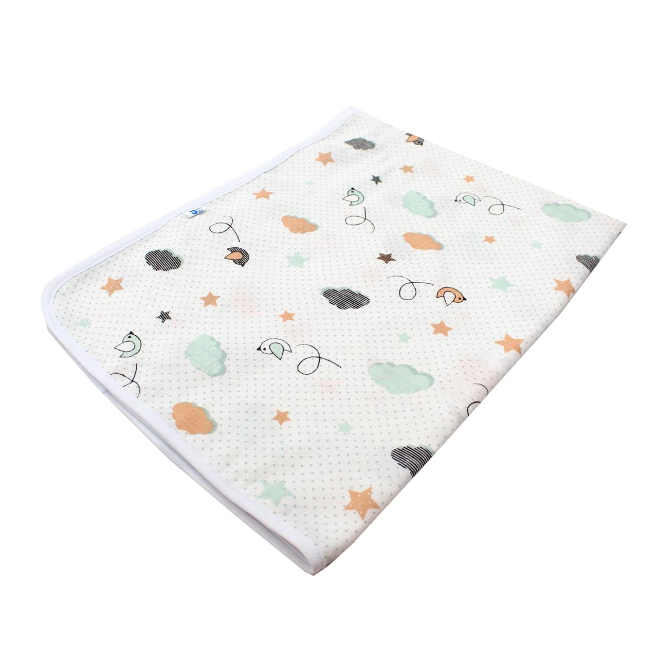 Poza Paturica Alb, Bumbac, 0 +, Pasarele - BL570 [3]