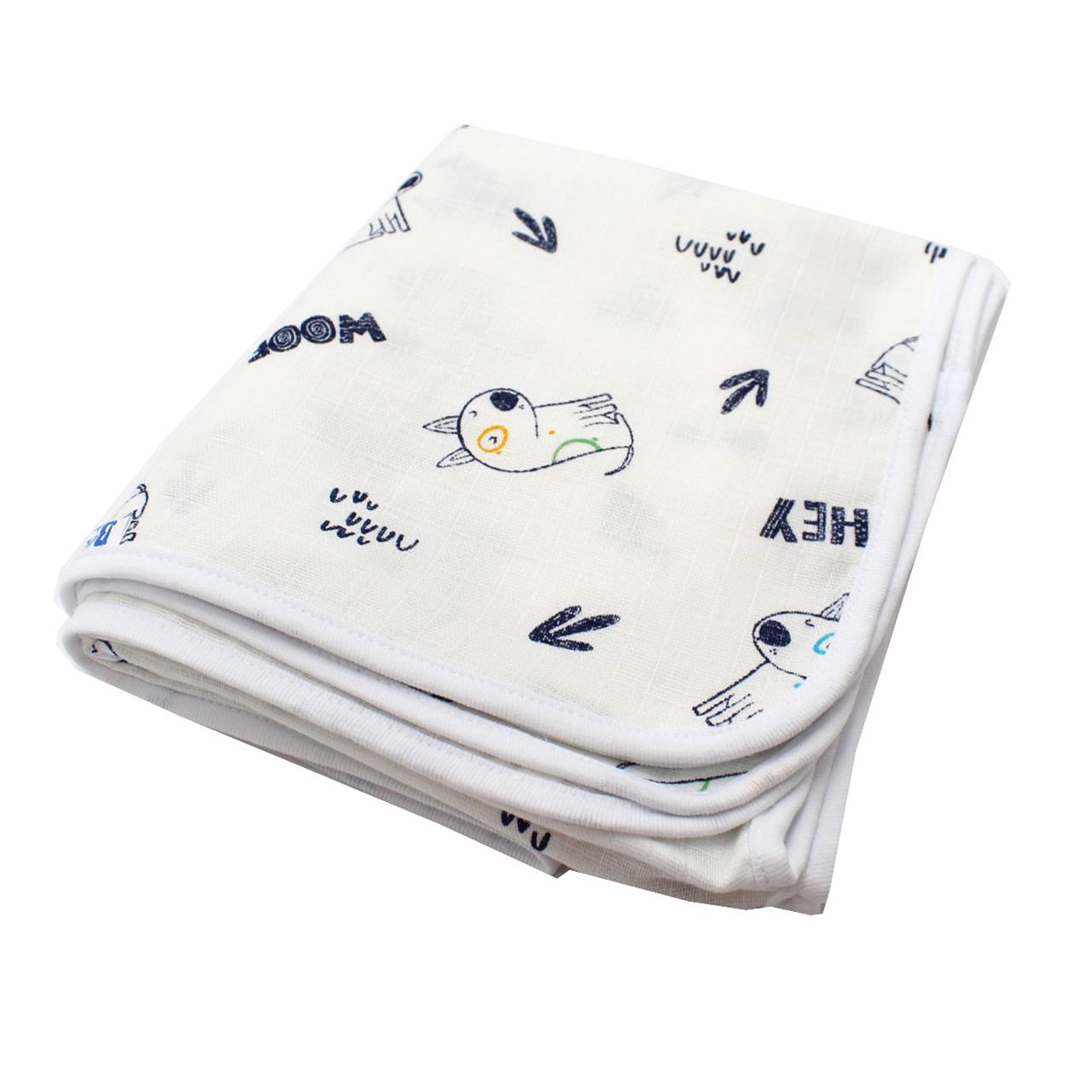 Poza Paturica Alb, Bumbac, 0 +, Catelus - BL571 [1]