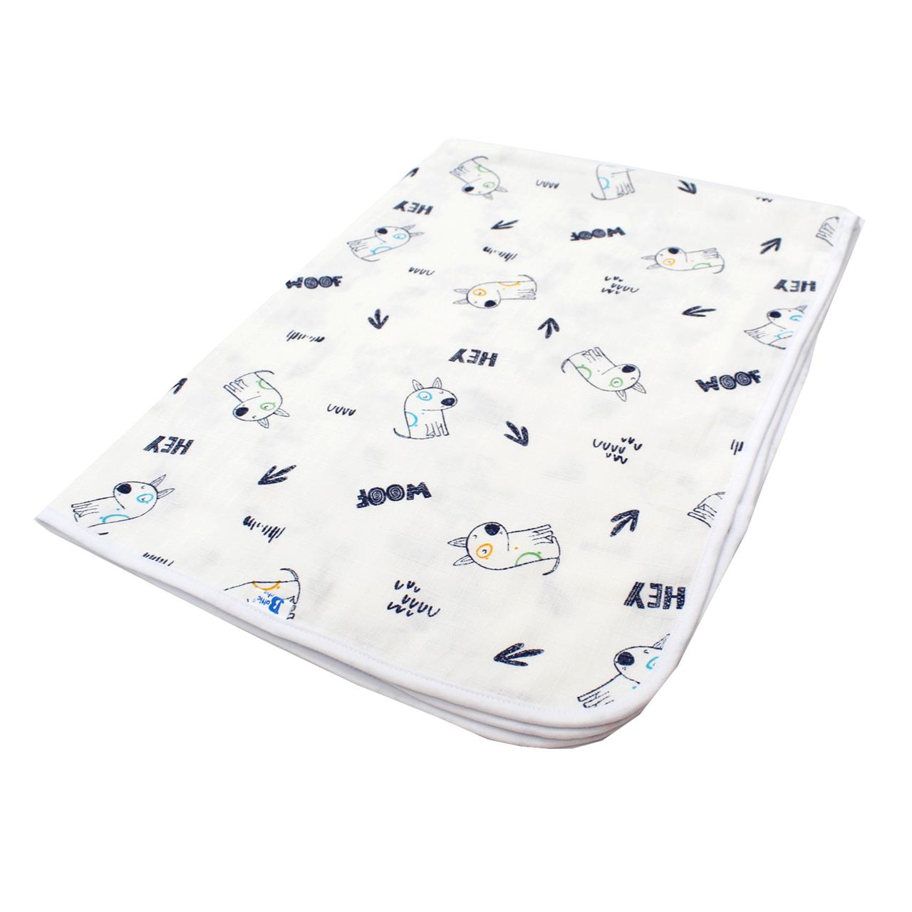 Poza Paturica Alb, Bumbac, 0 +, Catelus - BL571 [3]