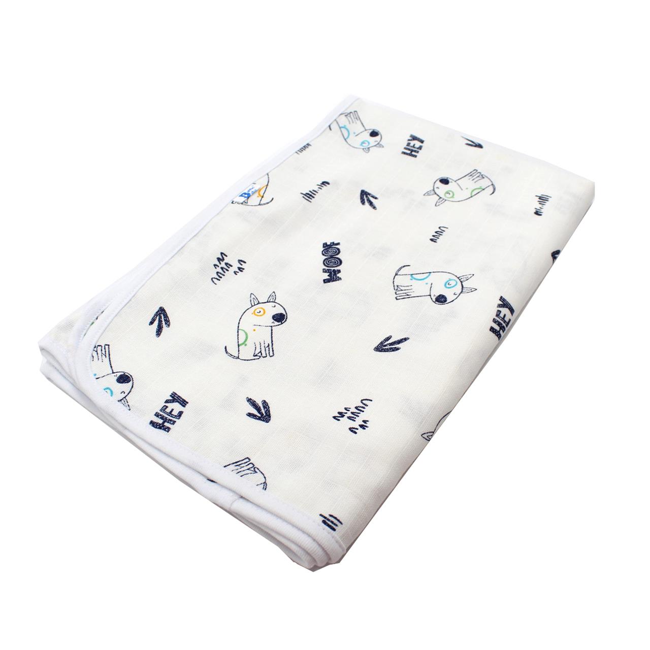 Poza Paturica Alb, Bumbac, 0 +, Catelus - BL571S [2]