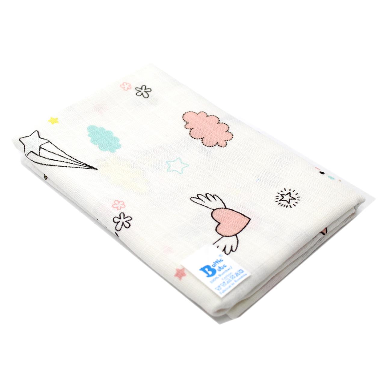 Poza Scutec Bumbac, Refolosibil, Alb, Fete, Inghetata - BL574 [1]