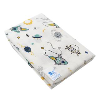 Poza Scutec Bumbac, Refolosibil, Alb, Baieti, Planete - BL579 [1]