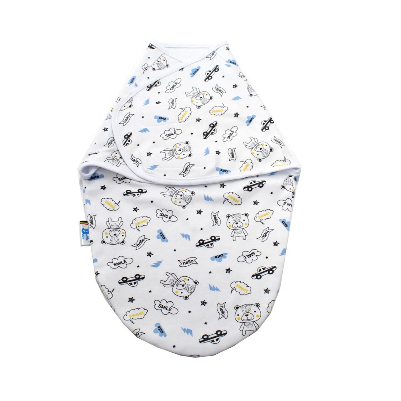 Poza Sistem Infasare Bumbac, Alb, Ursulet - BL583 [1]