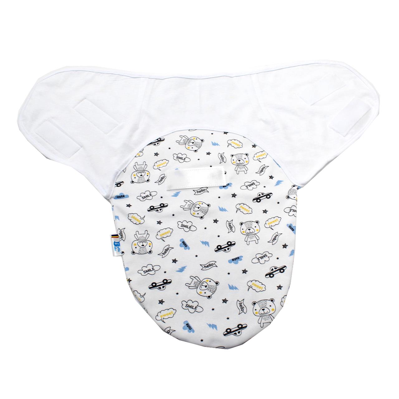 Poza Sistem Infasare Bumbac, Alb, Ursulet - BL583 [3]