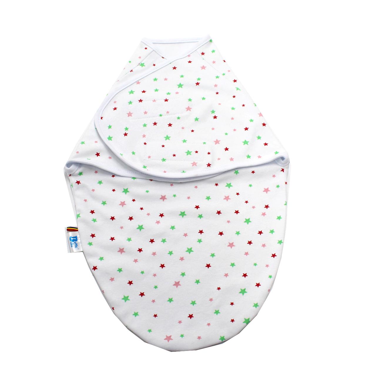 Poza Sistem Infasare Bumbac, Alb/Roz, Stars - BL584 [1]