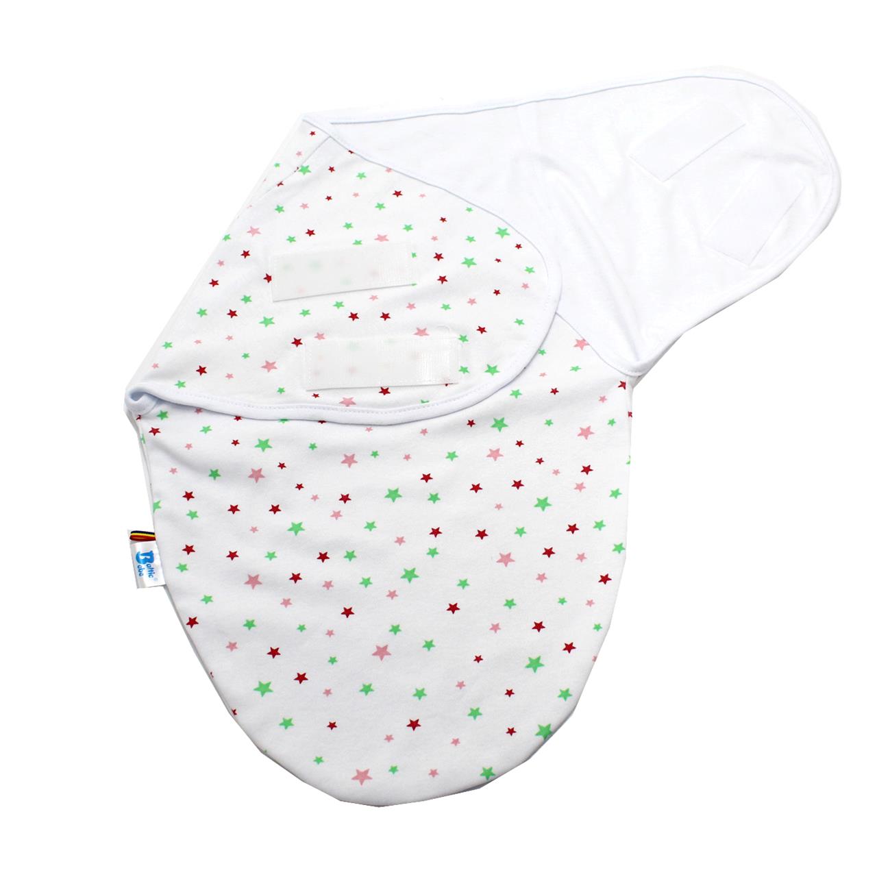 Poza Sistem Infasare Bumbac, Alb/Roz, Stars - BL584 [2]