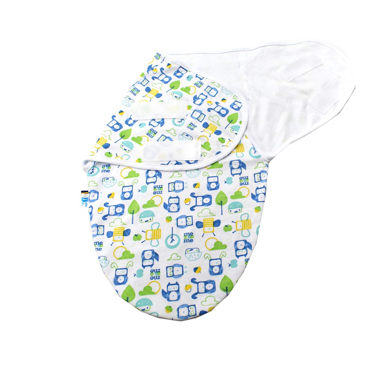 Poza Sistem Infasare Bumbac, Alb/Albastru, Meme - BL586 [2]