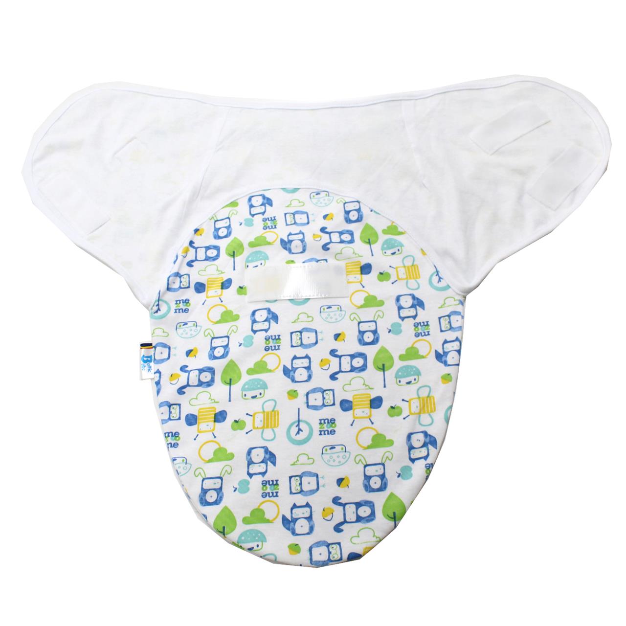 Poza Sistem Infasare Bumbac, Alb/Albastru, Meme - BL586 [3]