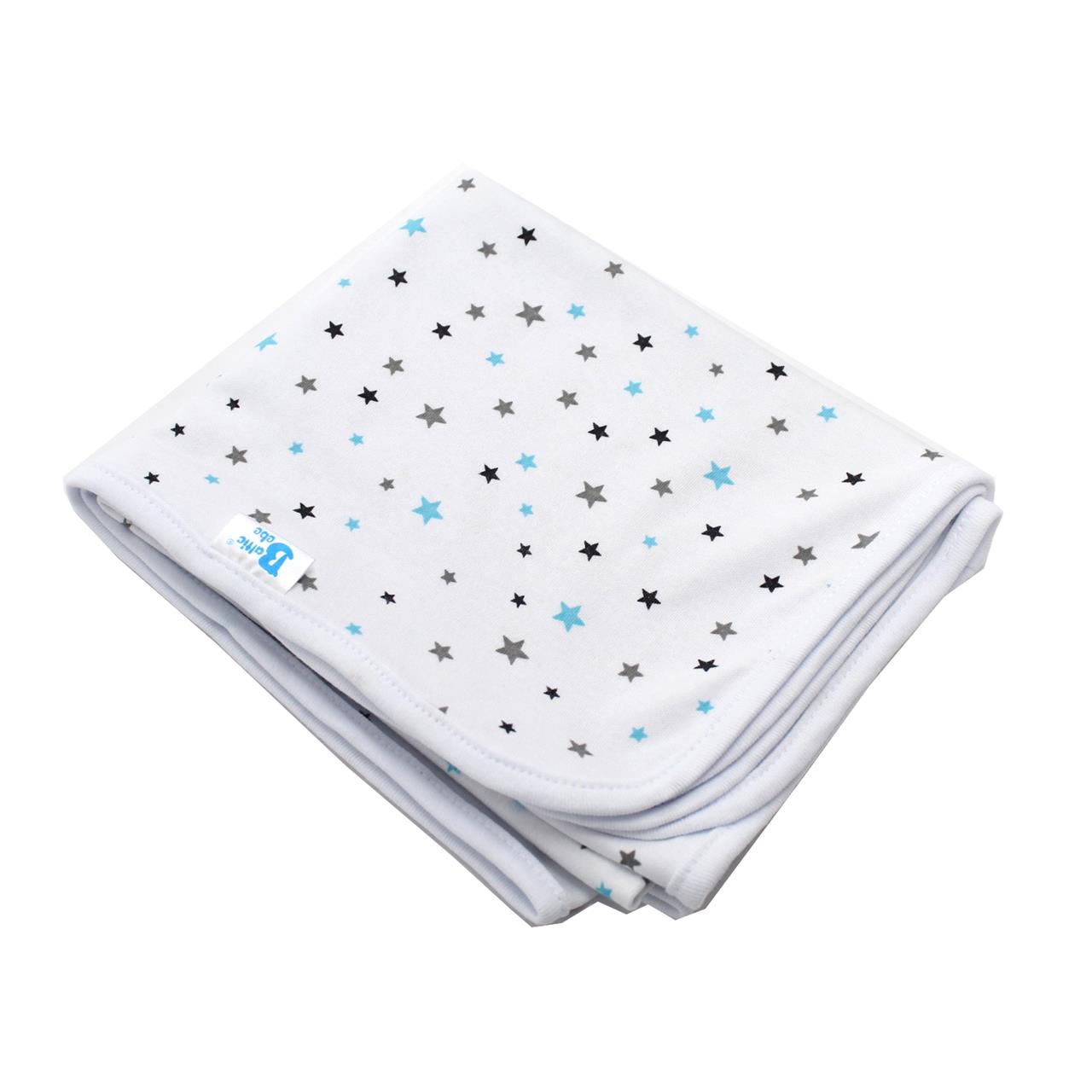 Poza Paturica Alb, Bumbac, 0 +, Stelute - BL587S [1]