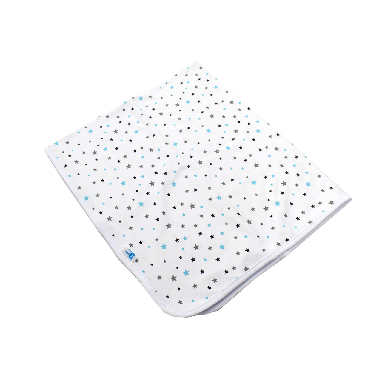 Poza Paturica Alb, Bumbac, 0 +, Stelute - BL587S [3]