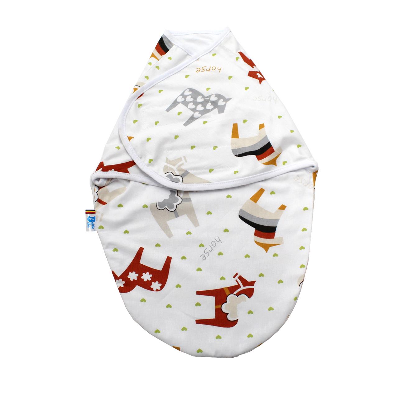 Poza Sistem Infasare Bumbac, Alb/Maro, Calut - BL594 [1]